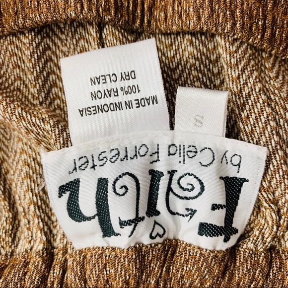 VTG Faith by Celia Forrester / Button Brown Maxi - Picture 7 of 8